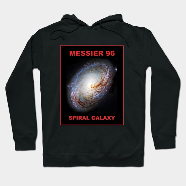 Messier 96 Spiral Galaxy Hoodie by headrubble